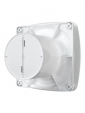 RIO 4C Matt white, Вентилятор накладной RIO D100 обр.клапан Matt white DICITI