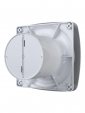 RIO 4C Gray metal, Вентилятор накладной RIO D100 обр.клапан Gray metal DICITI