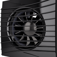 SILENT 4C Obsidian, Вентилятор накладной SILENT D100 обр.клапан Obsidian DICITI