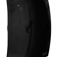 BREEZE 4C Obsidian, Вентилятор накладной BREEZE D100 обр.клапан Obsidian DICITI